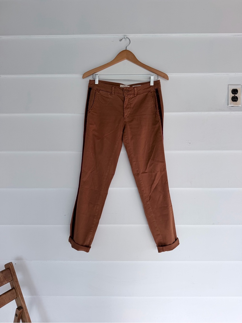 Anthropologie Relaxed Chino Pant